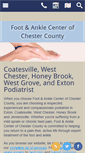 Mobile Screenshot of footandanklellc.com